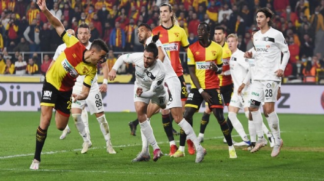 Göztepe ve Altay gol atmakta zorlandı!