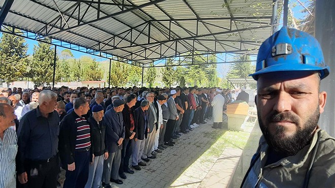 İş kazasında ölen madenciye son görev!