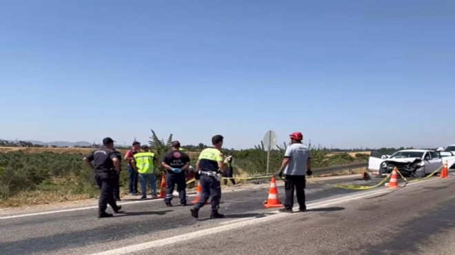 İzmir'de korkunç son: Karı-koca kaza kurbanı!