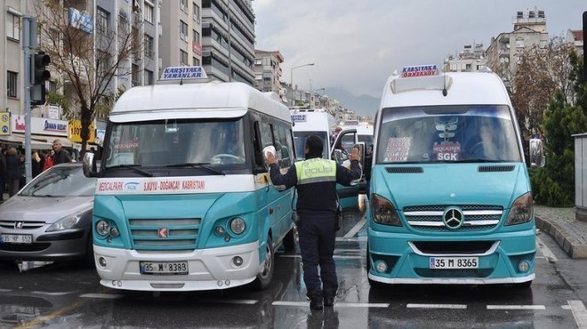 İzmir’de minibüs ücretlerine zam!