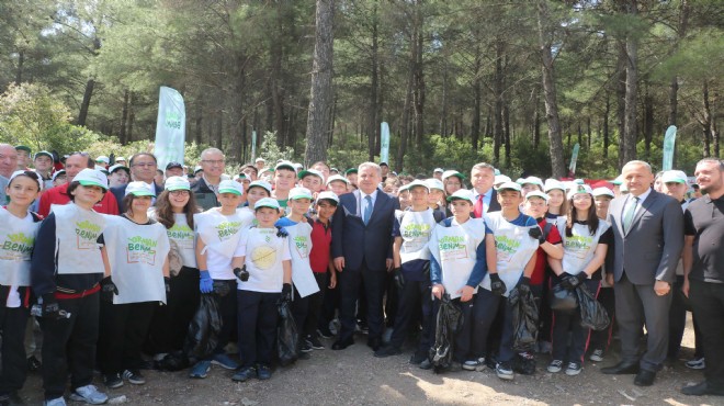 İzmir'de orman temizliği seferberliği