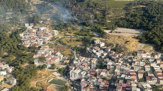 İzmir'deki orman yangını kontrol altına alındı