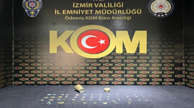 İzmir'de tarihi eser operasyonu!