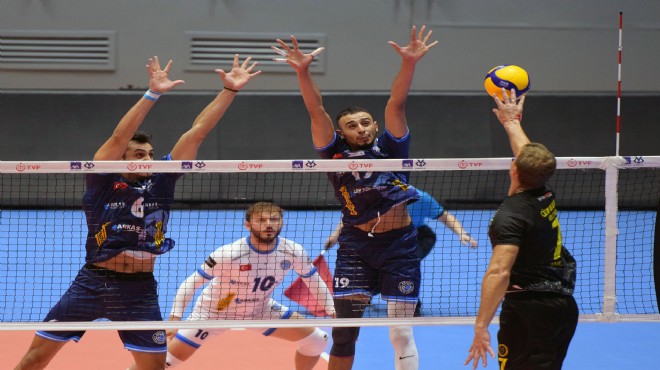 İzmir'de voleybol turnuvası heyecanı!