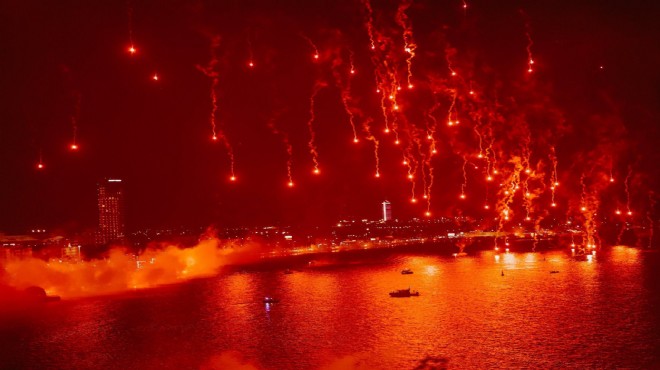 İzmir'de yer sarı, gök kırmızı!