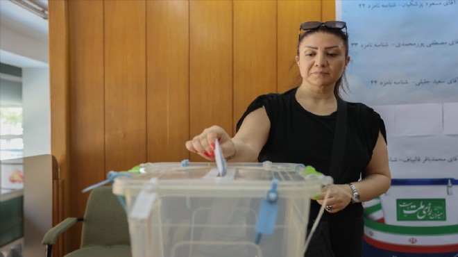 İzmir'deki İranlılar sandık başında!