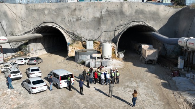 İzmir'in en uzun tünelinde son durum!