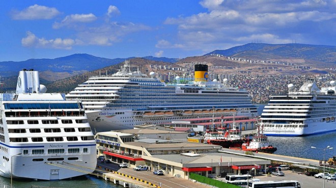 İzmir'in kruvaziyer raporu... 10'a katlandı!