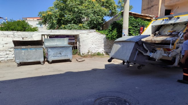 Karabağlar’da bayram boyunca 3148 ton evsel atık toplandı