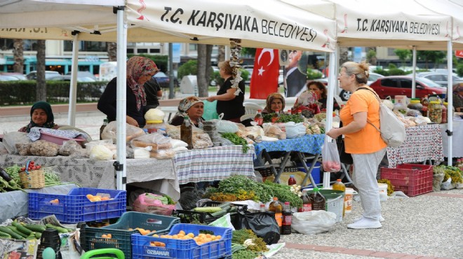 Karşıyaka'da üretici ve tüketici artık ayda iki kez buluşacak