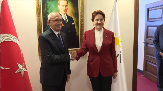 Kılıçdaroğlu'ndan Meral Akşener'e ziyaret