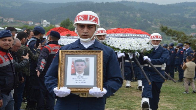 Kütahya’da şehide hüzünlü veda