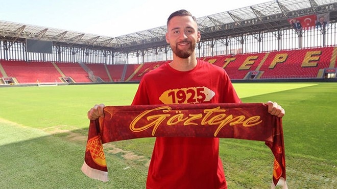 Lukas Erhan Göztepe'den ayrıldı