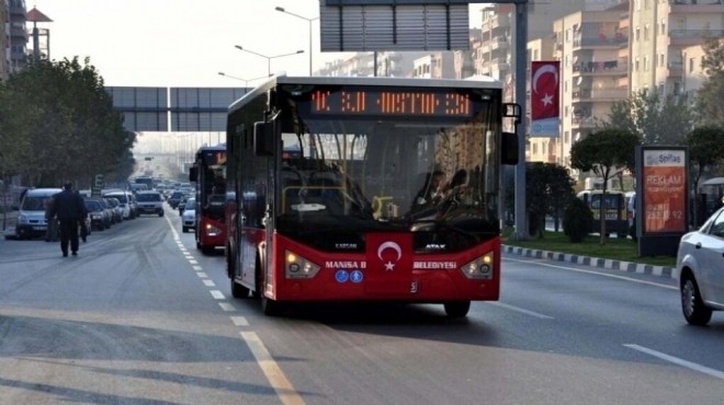 Manisa'da toplu taşımaya zam!