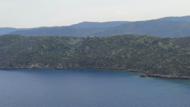 Marmaris'teki orman yangını söndürüldü