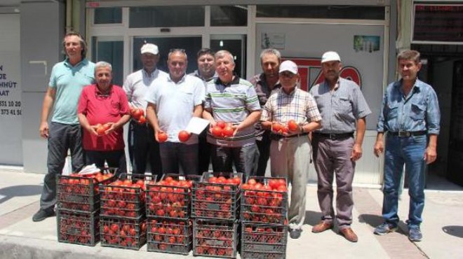 Menemen'de domates üreticisi isyanda!