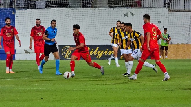 Menemen FK sahasında gülemedi