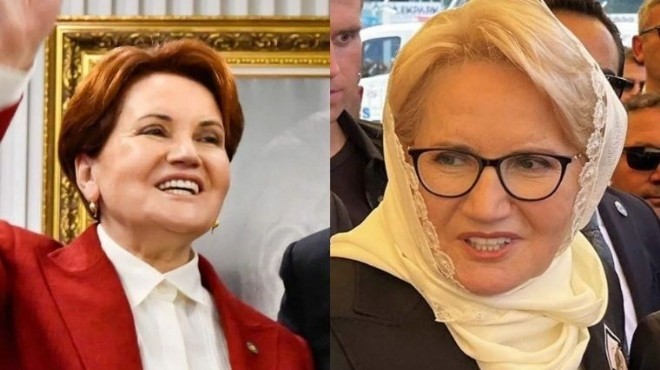 Meral Akşener 'yeni saçıyla' ortaya çıktı