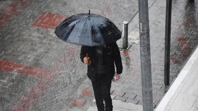 Meteoroloji'den Aydın için sağanak uyarısı