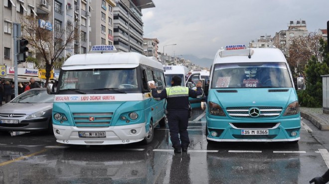 Minibüsçülerden odaya 'eylem yapalım’ baskısı!