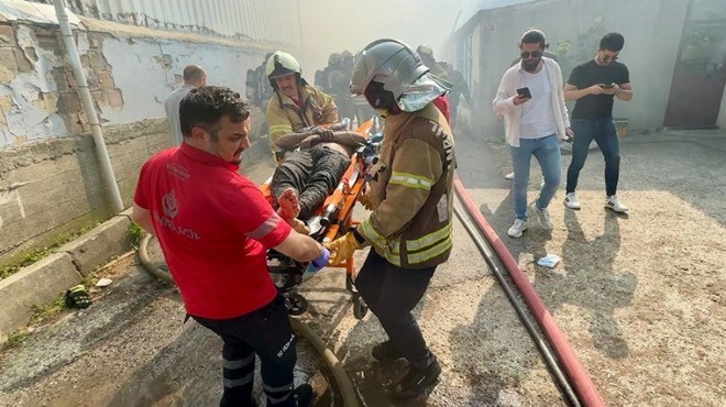 Mobilya fabrikasındaki yangın: Yaralanan işçi öldü