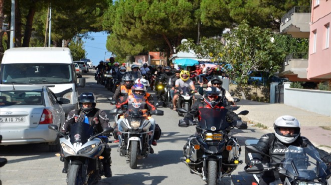 Motosiklet tutkunları Manisa'da buluştu