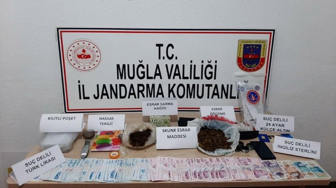 Muğla'da zehir tacirlerine baskın: 31 gözaltı