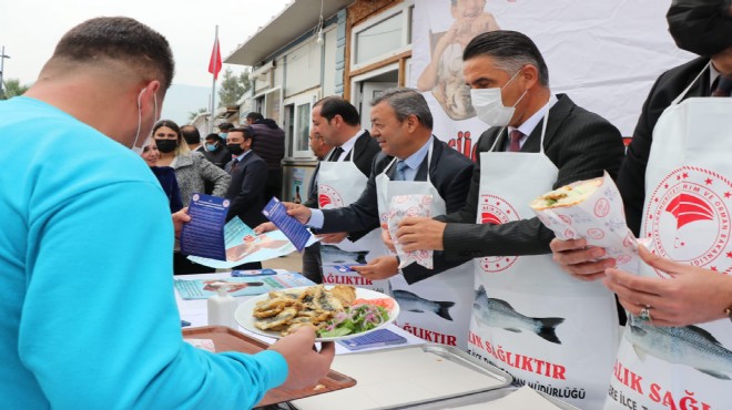 Narlıdere’de 'Balık Sağlıktır' etkinliği düzenlendi