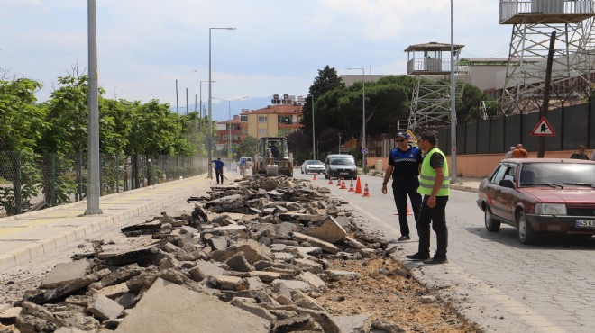 Ödemiş'te asfalt seferberliği!