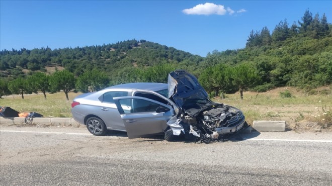 Otomobille traktör çarpıştı: 7 kişi yaralandı