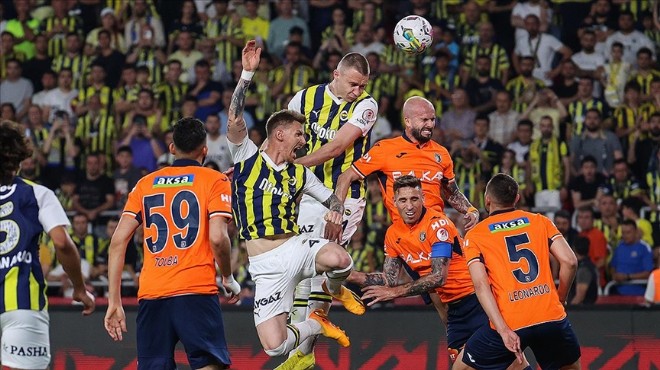 PFDK'den Fenerbahçe ve Başakşehir'e para cezası