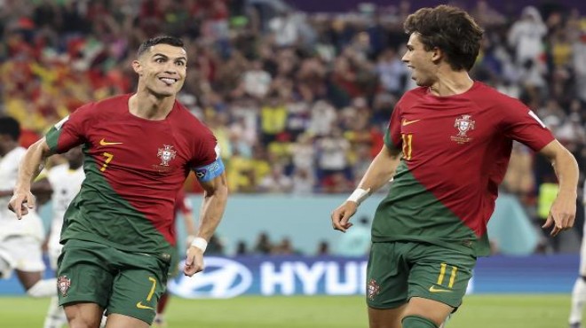 Ronaldo tarihe geçti... 5 Dünya Kupası'nda gol!