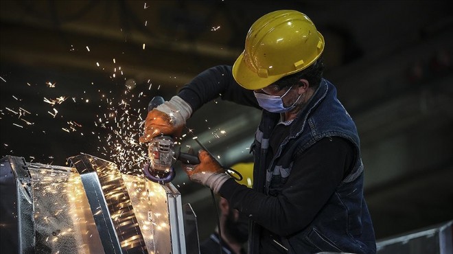 TÜİK açıkladı: Sanayi üretimi yıllık bazda arttı