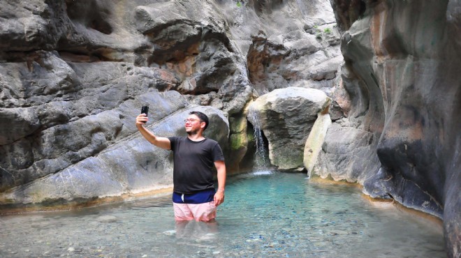 Spil’deki saklı kanyon turizme kazandırılıyor