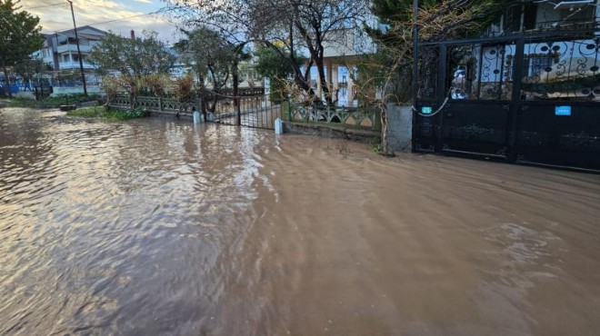 Tarım arazileri su altında kaldı!