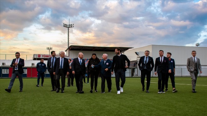 TFF Başkanı Büyükekşi, Altınordu tesislerinde!