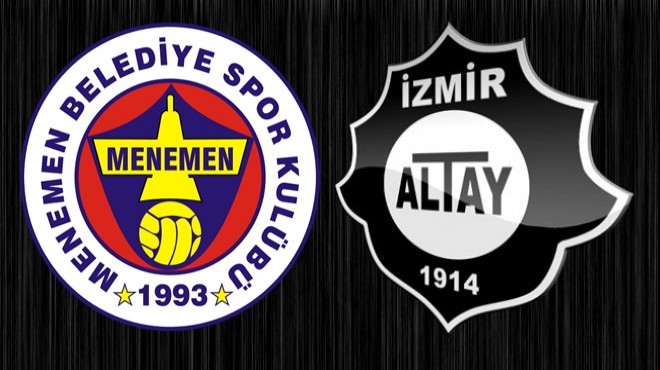 TFF karar aldı... Altay ve Menemen'e 3 puan silme cezası!