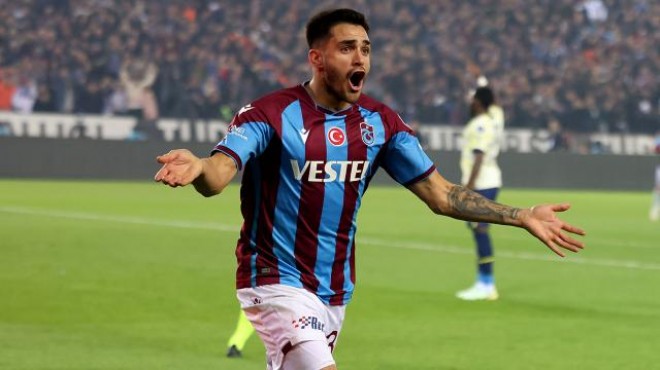 Trabzonspor Fenerbahçe'yi iki golle geçti