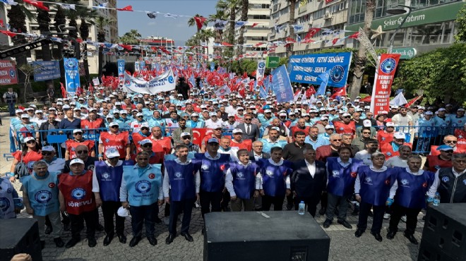 Türkiye Kamu-Sen'den İzmir'de 1 Mayıs mitingi!