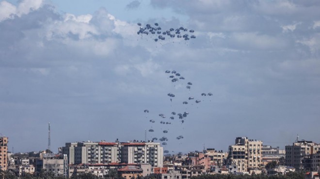 Yardım paraşütü faciası: Ölü ve yaralılar var!