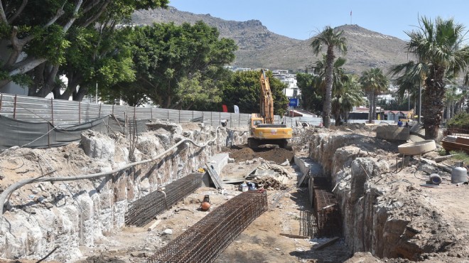 Yasak dinlemiyorlar... Bodrum'da inşaat çalışmalarına tepki!