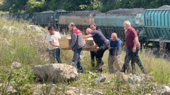 Yük treni çarptı... Yaşlı kadının feci ölümü!