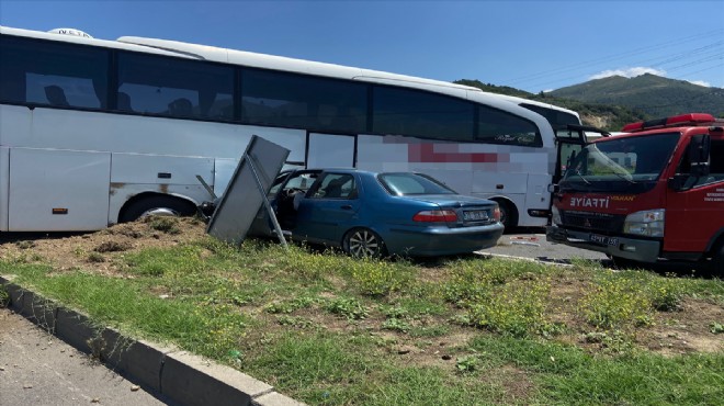 Zincirleme kazada can pazarı: 8 yaralı!